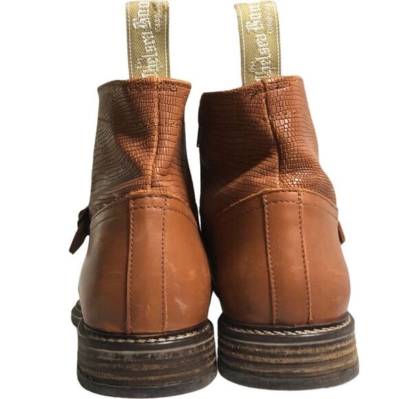 The Chelsea Boot Company Double Buckle Men's leather boot Size 11 - Picture 2 of 10